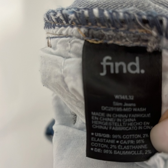 Find. Ladies jeans with hip embroidery 33X28 - Picture 13 of 15